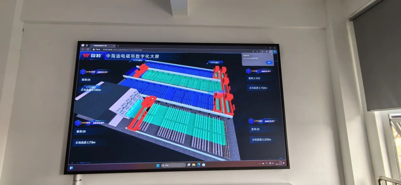 Solution de contrôle à distance de la grue Weite