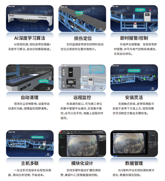 Le système de détection de déchirure de courroie alimenté par l'IA de WTAU aide à stabiliser le transport des matériaux dans les centrales électriques à biomasse et a été reconnu par l'industrie.