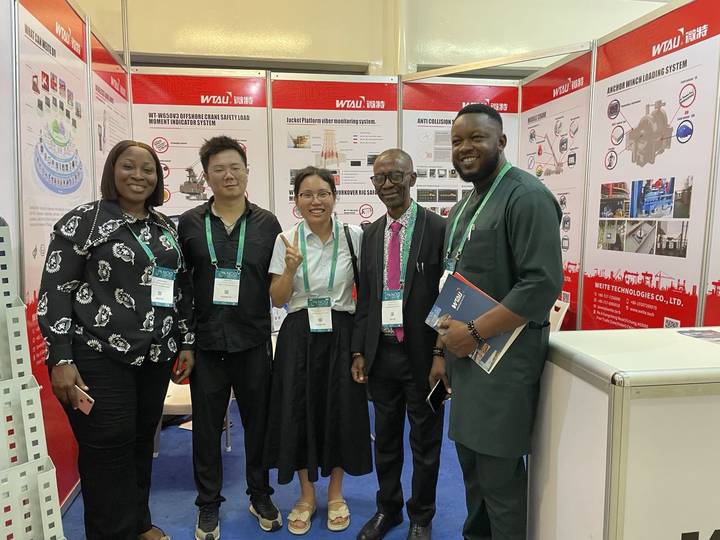 La fabrication intelligente de la Chine renforce les infrastructures de l'Afrique de l'Ouest : Saipem Nigeria LTD signe un contrat avec WTAU pour un système indicateur de moment de charge.