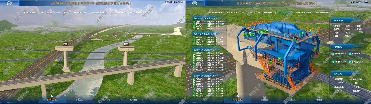 Le système de surveillance des informations des machines de construction de ponts de WTAU facilite la construction de la ligne ferroviaire à grande vitesse Tongsu-Jiaxing-Ningbo.