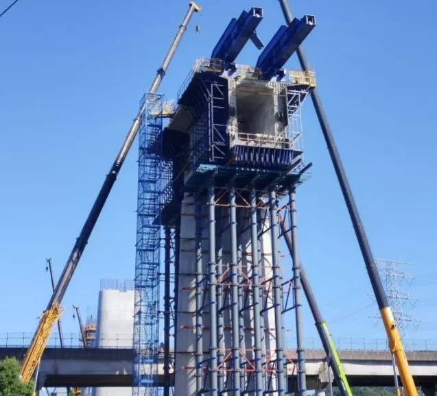 Le système de surveillance des informations des machines de construction de ponts de WTAU facilite la construction de la ligne ferroviaire à grande vitesse Tongsu-Jiaxing-Ningbo.