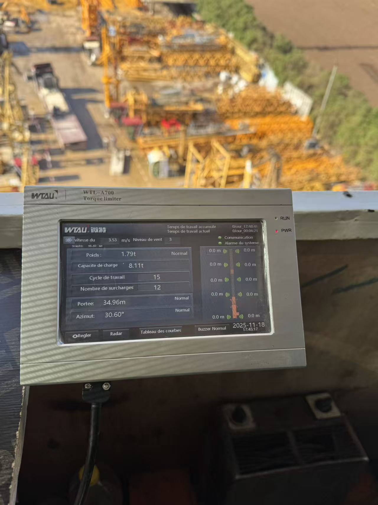 Un groupe de construction marocain de renom a installé avec succès le système anticollision de WTAU, renforçant ainsi les mesures de sécurité pour les opérations industrielles.