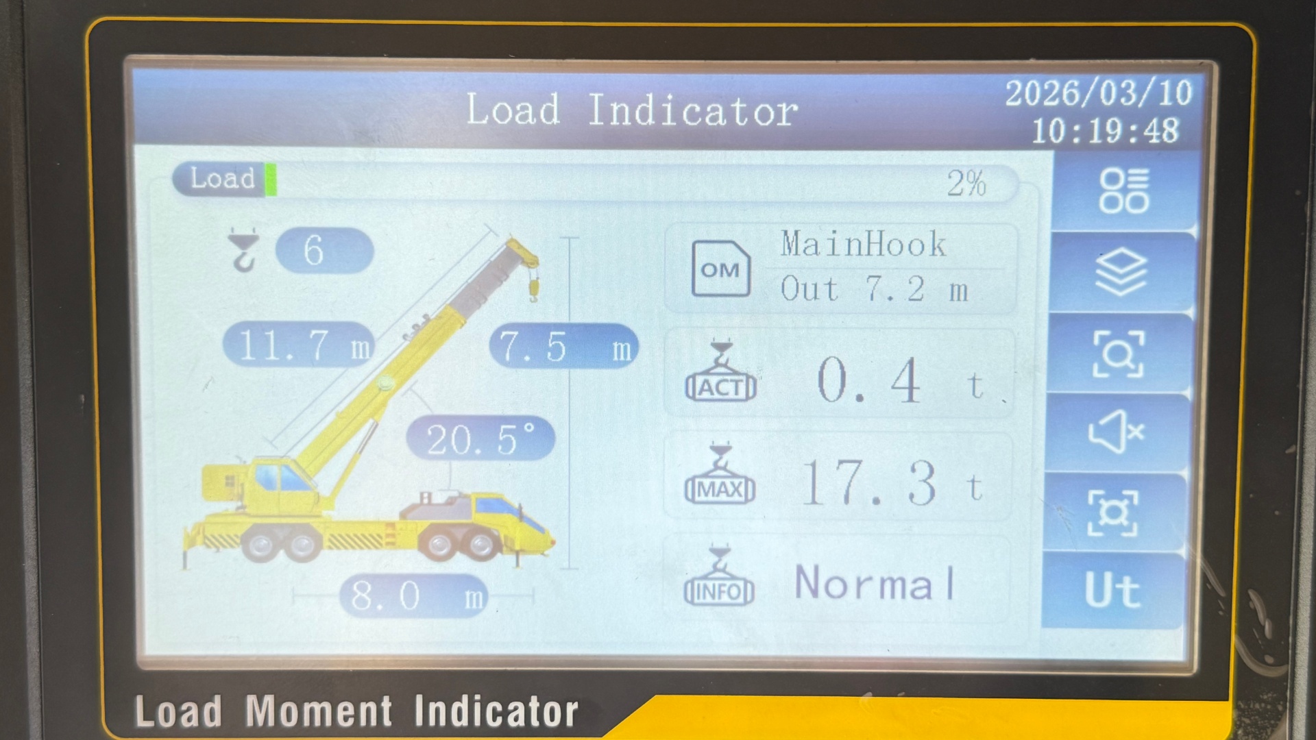 Le système hydraulique LMI WTL-A700 de WTAU a été adapté avec succès à une grue Kobelco RK450 et a reçu de vifs éloges de la part d'un client malaisien.