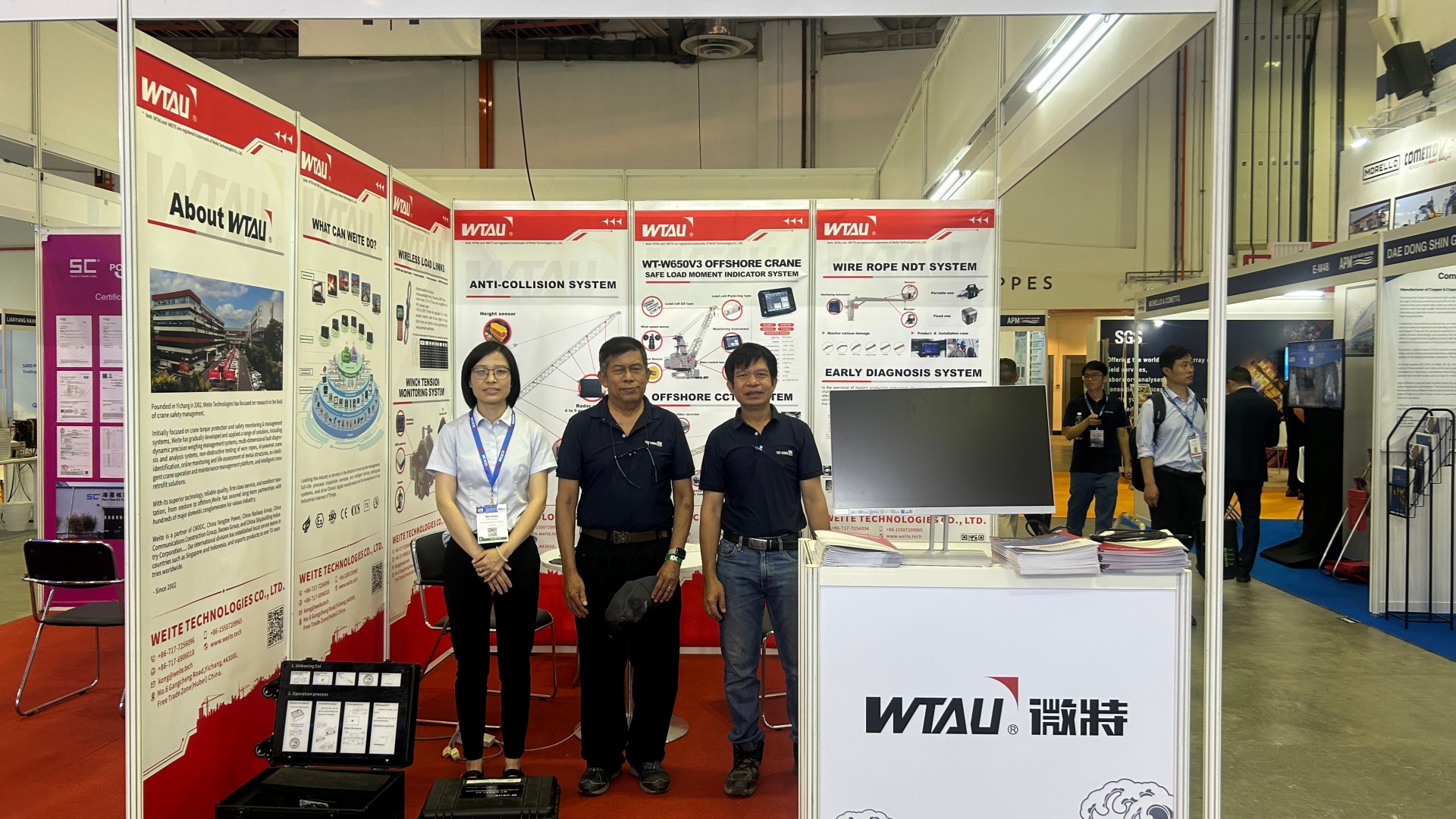 La Division internationale de WTAU fait ses débuts à l'APM 2026 de Singapour, favorisant le développement maritime vert à l'échelle mondiale grâce à des équipements de sécurité intelligents.